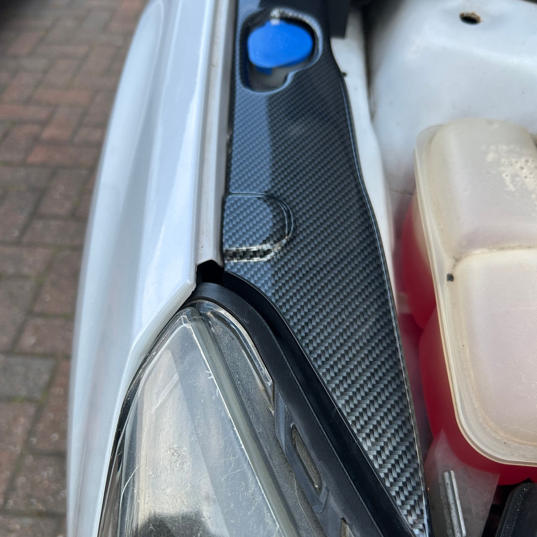 Proform Inner Wing Covers - Mk2/2.5 Ford Focus - Face Lift Models - Deluxe Carbon Fibre Effect Plastic