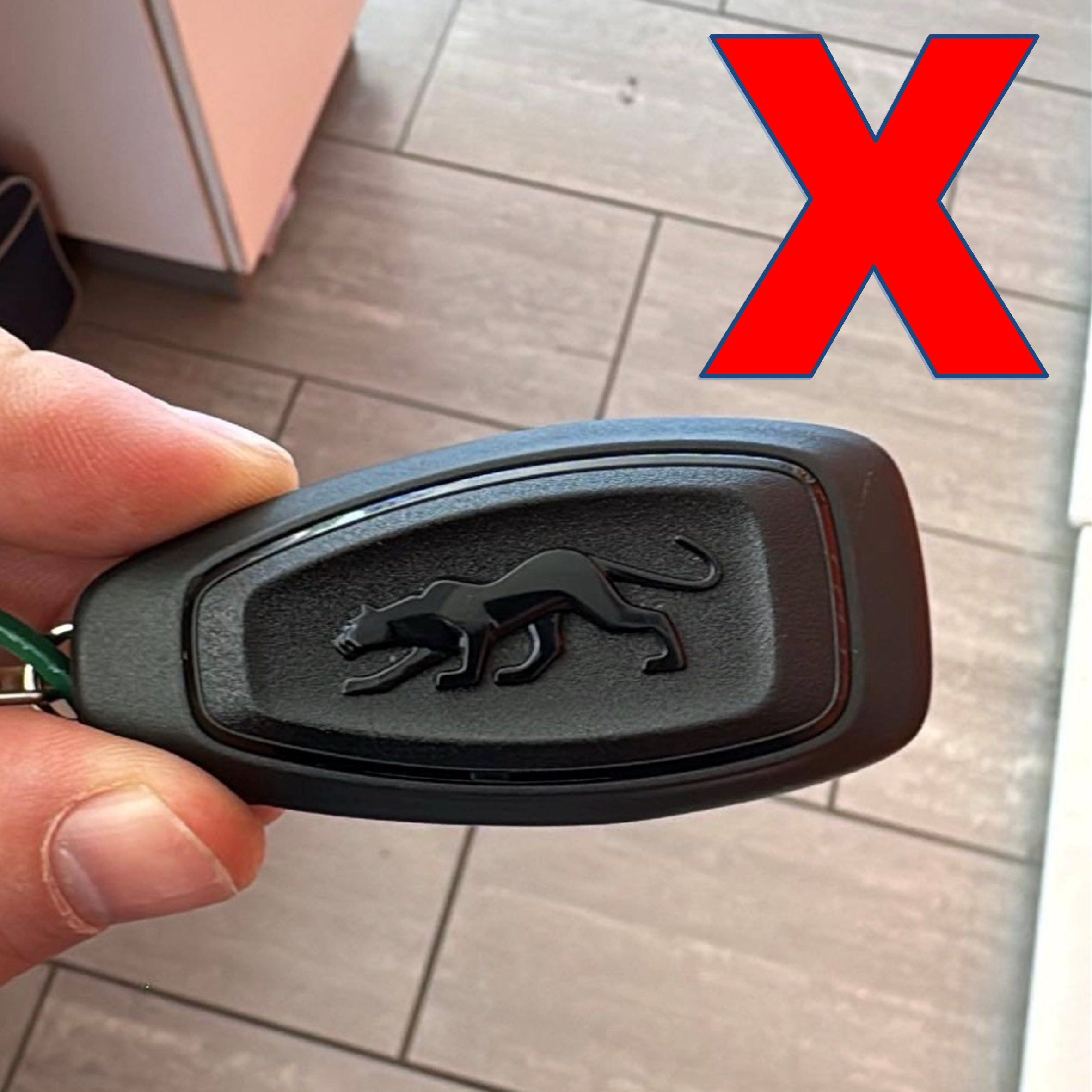Ford 'Keyless Start' Key Cover Not Suitable For Mk2.5 Puma Key
