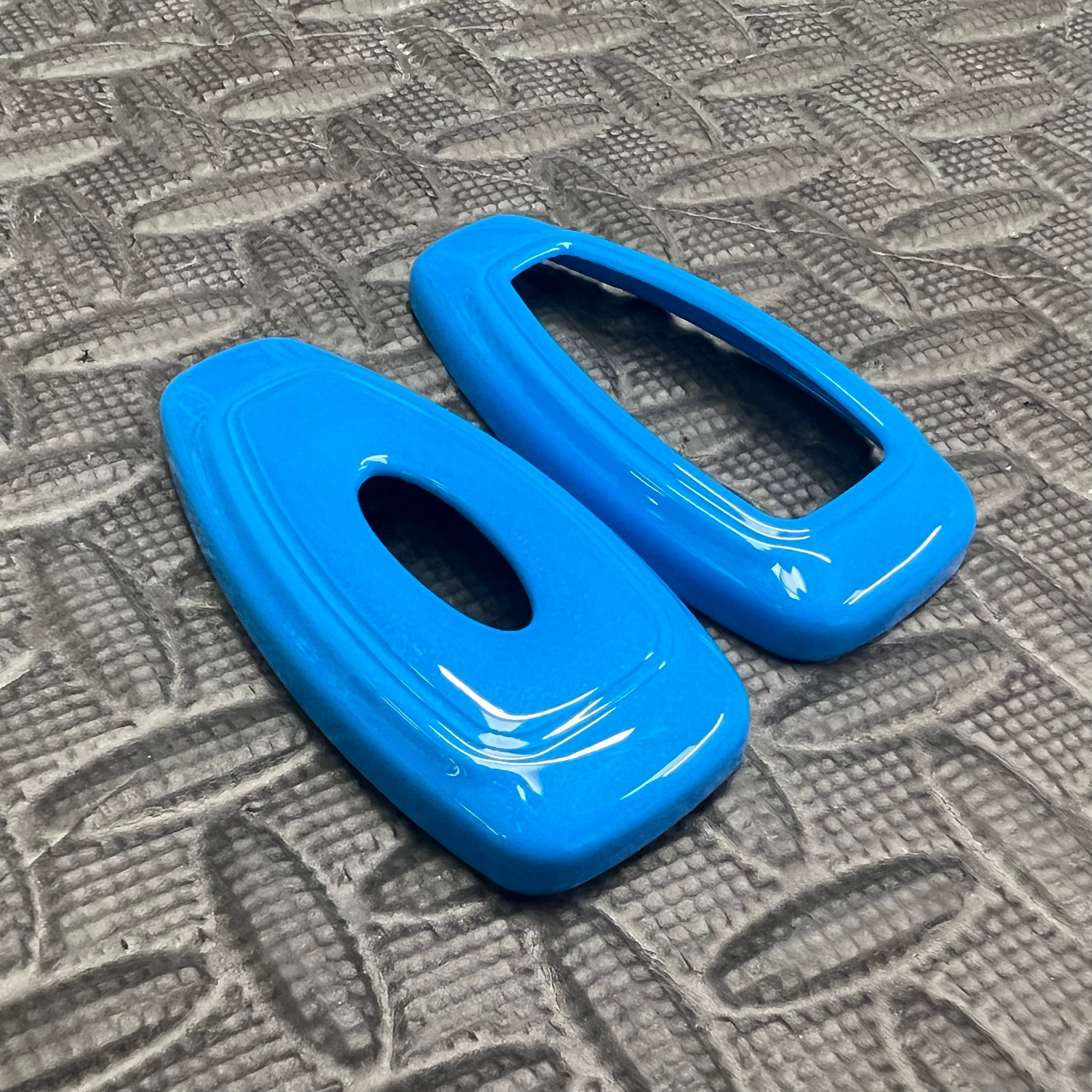 Ford 'Keyless Start' Key Cover - Painted Nitrous Blue