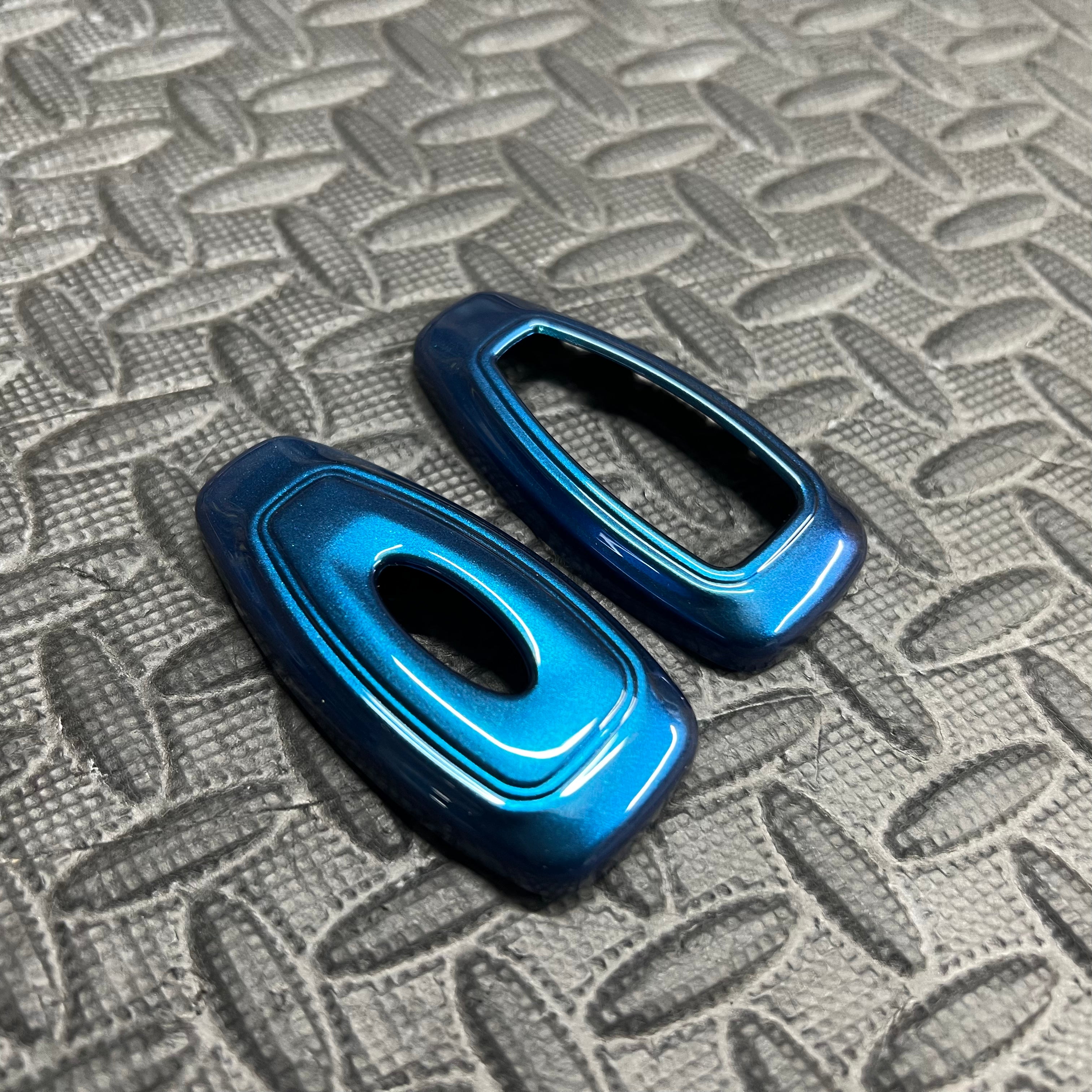 Ford 'Keyless Start' Key Cover - Painted Teal