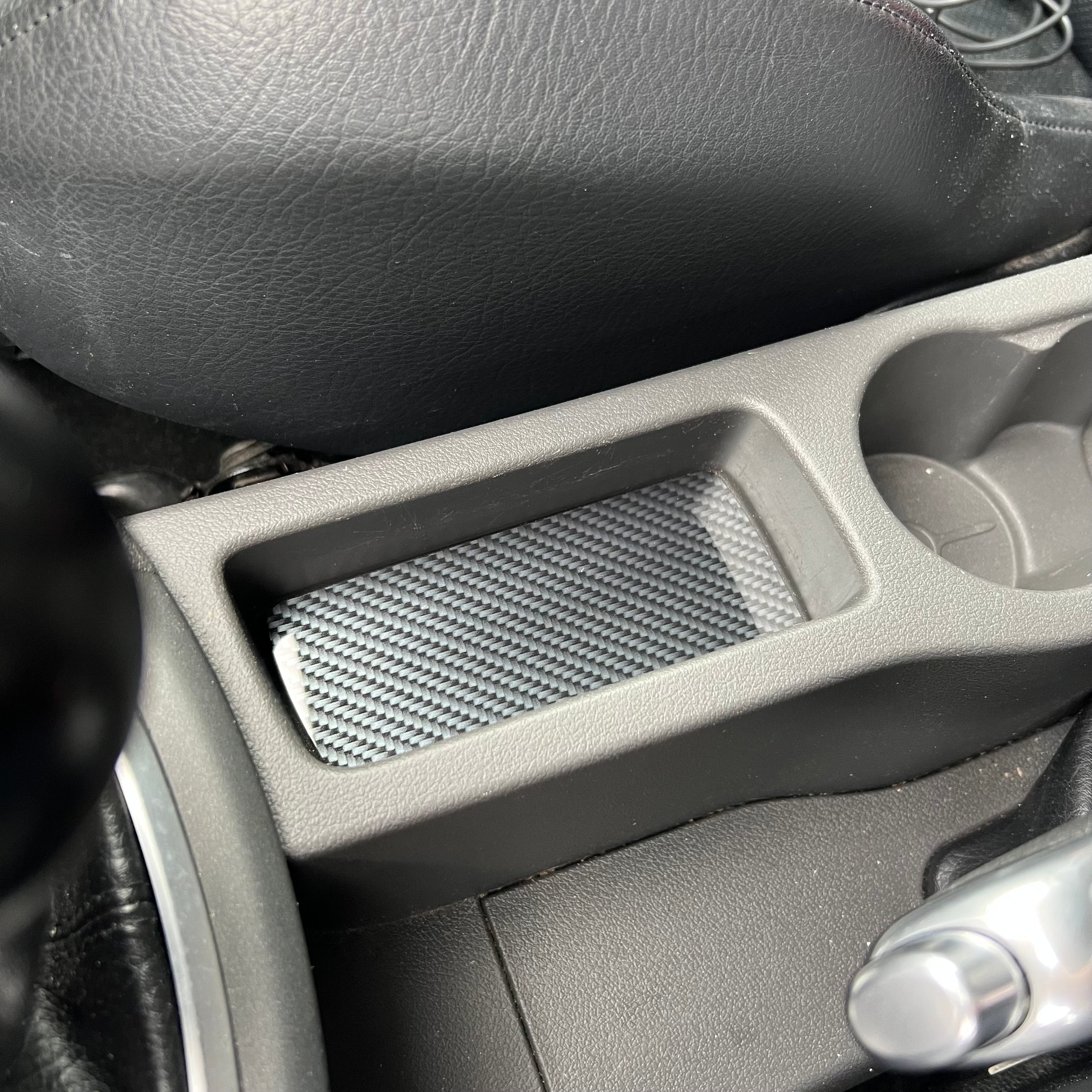 Proform Mk2 Focus (Pre-Facelift) - Centre Console Insert Plate - Deluxe Carbon Fibre Effect Plastic