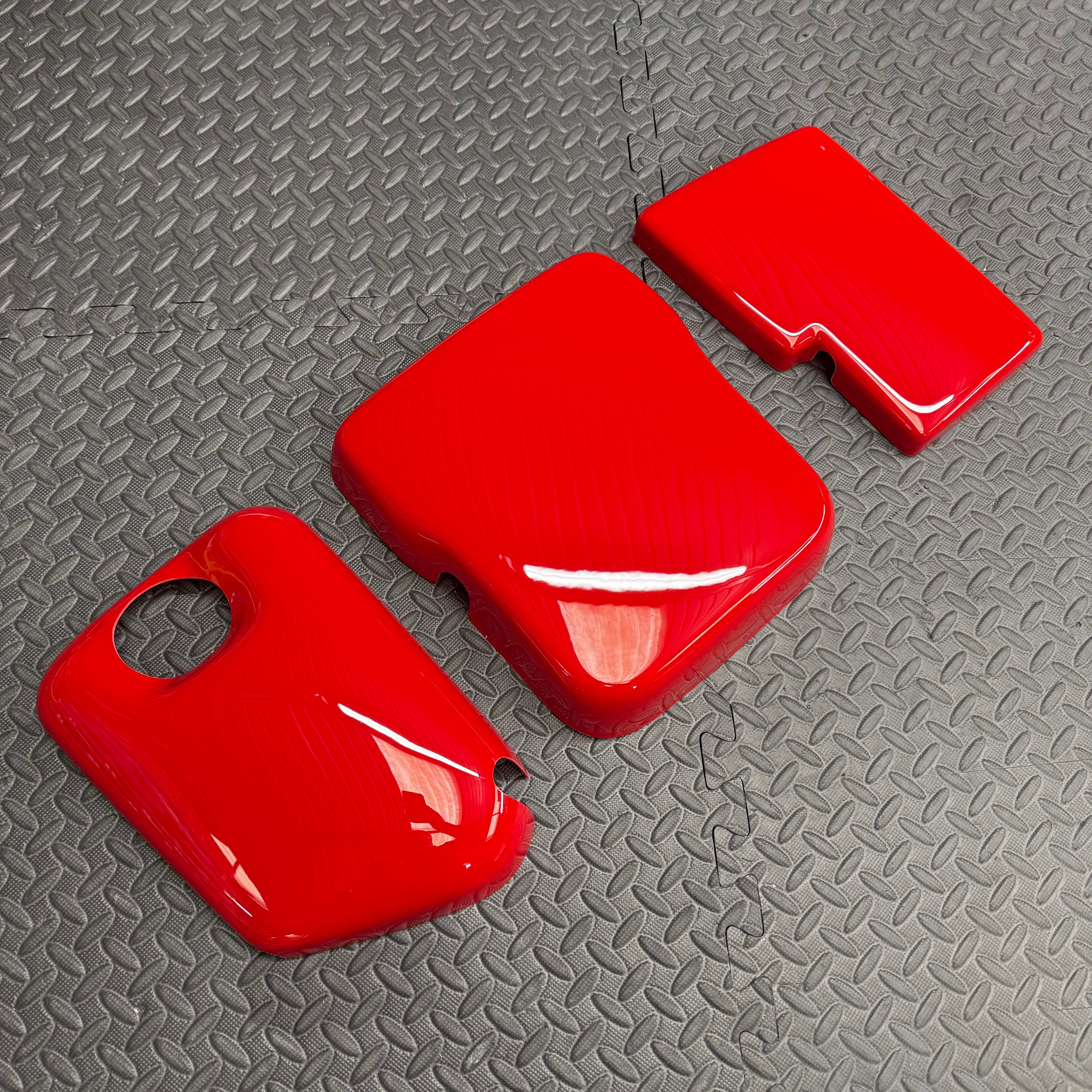 Proform Dress Up Kit - Mk3/3.5 Ford Focus - Gloss Red Plastic
