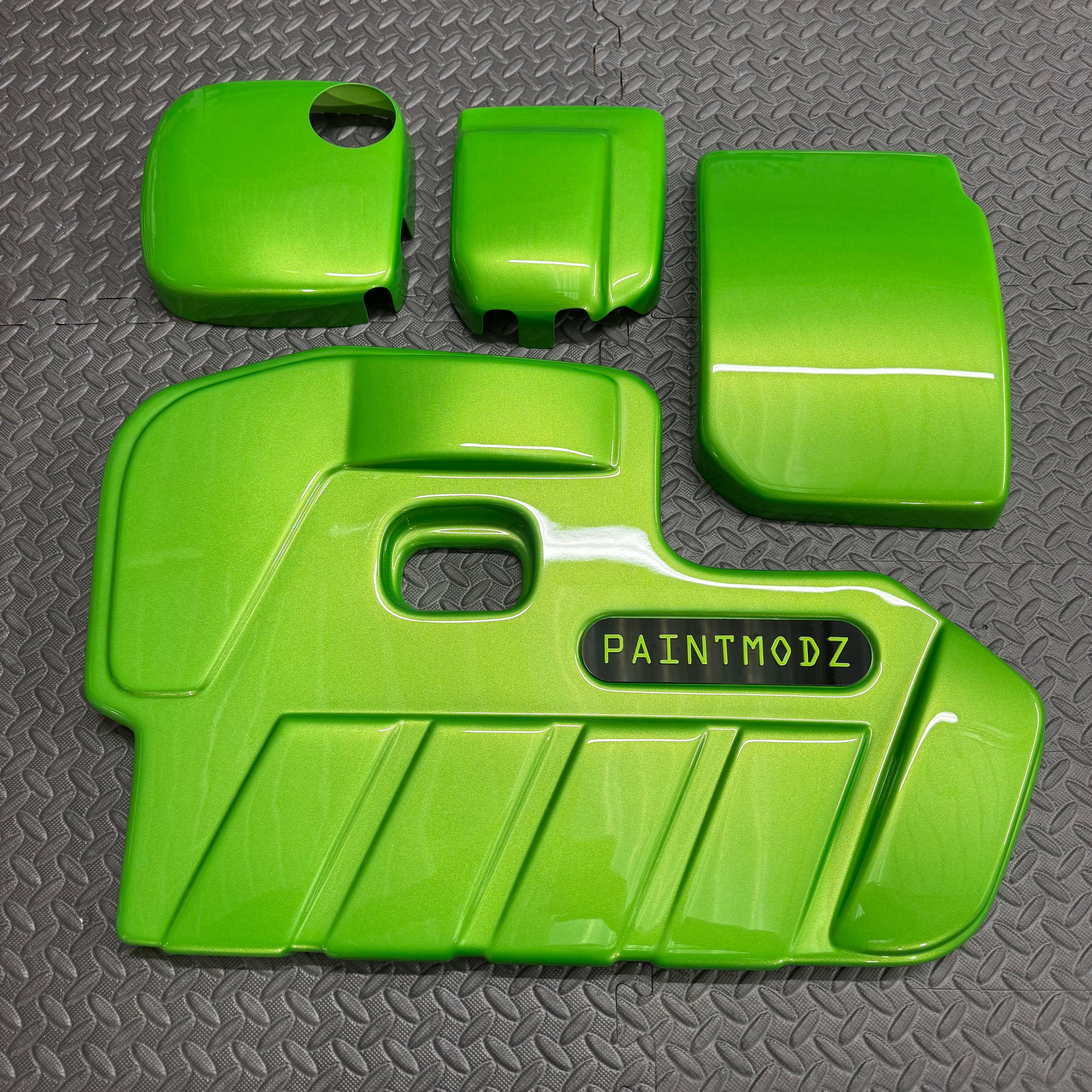 Proform Small Engine Bay Dress Up Kit Bundle - Mk4/4.5 Focus ST Petrol - Painted Mean Green