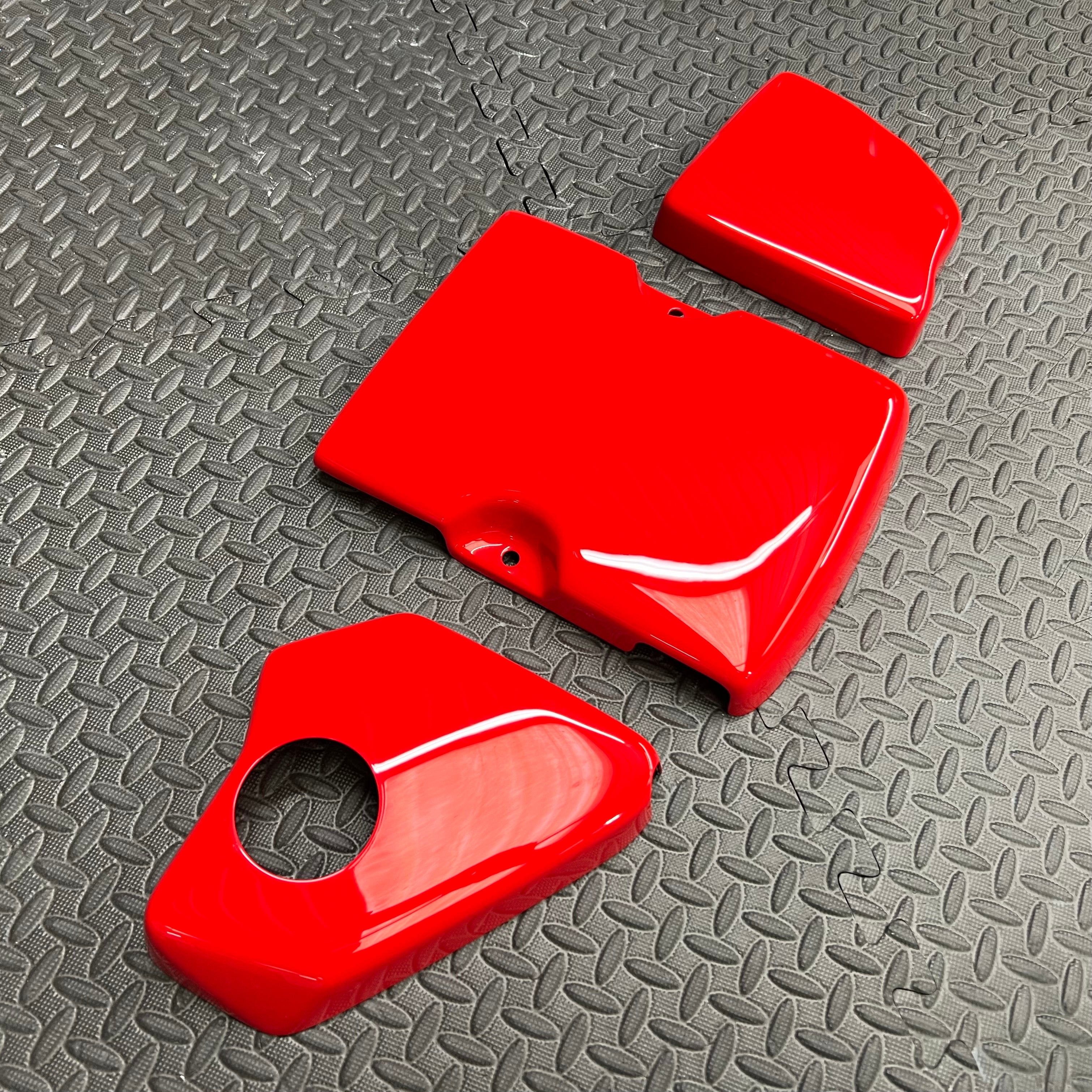 Proform Engine Bay Dress Up Kit - Mk7.5 Fiesta - Standard Coolant Tank - Painted Race Red