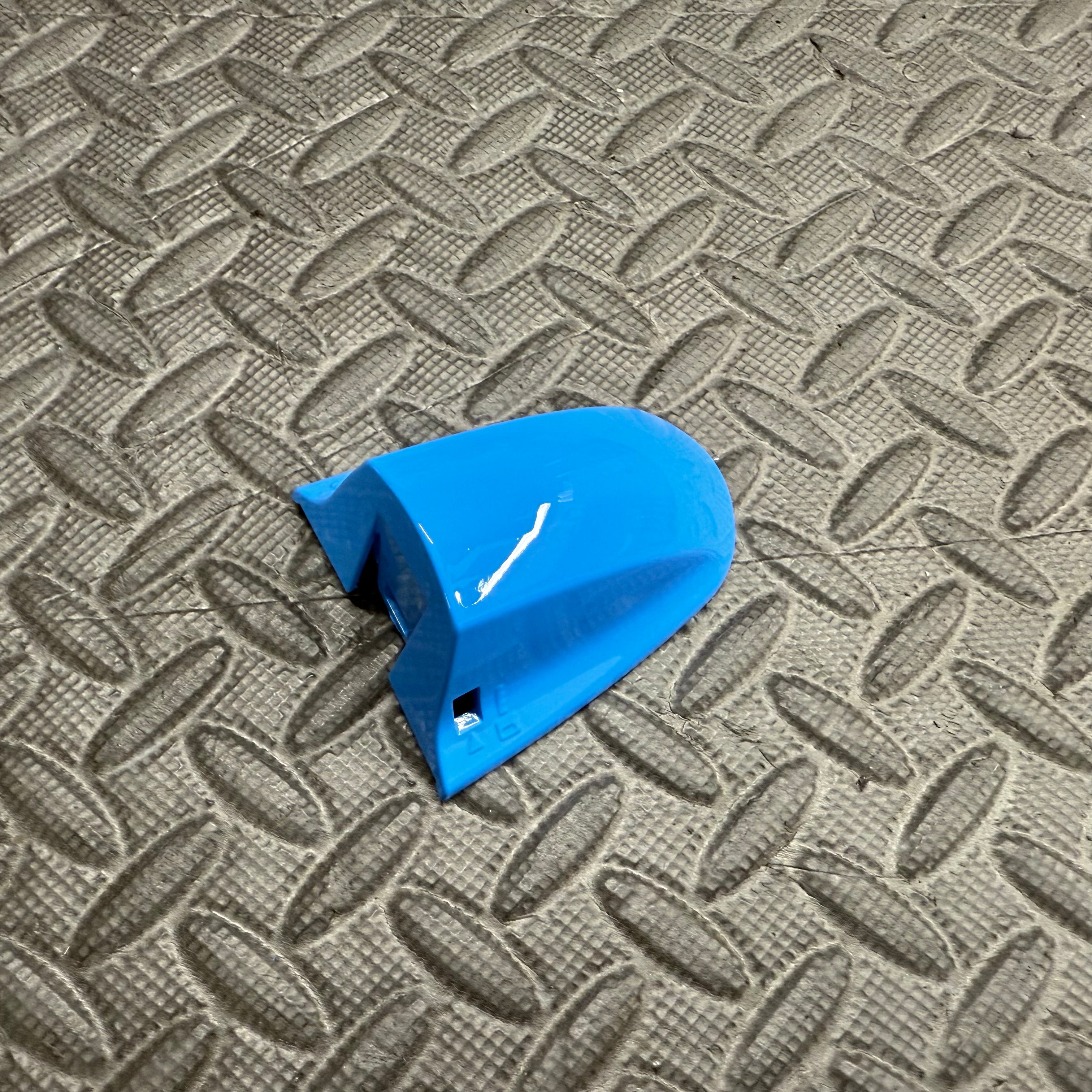 Standard Door Handle Lock Cover Mk8/8.5 Fiesta / Mk2/2.5 Puma - Left Hand Drive - Painted Azure Blue