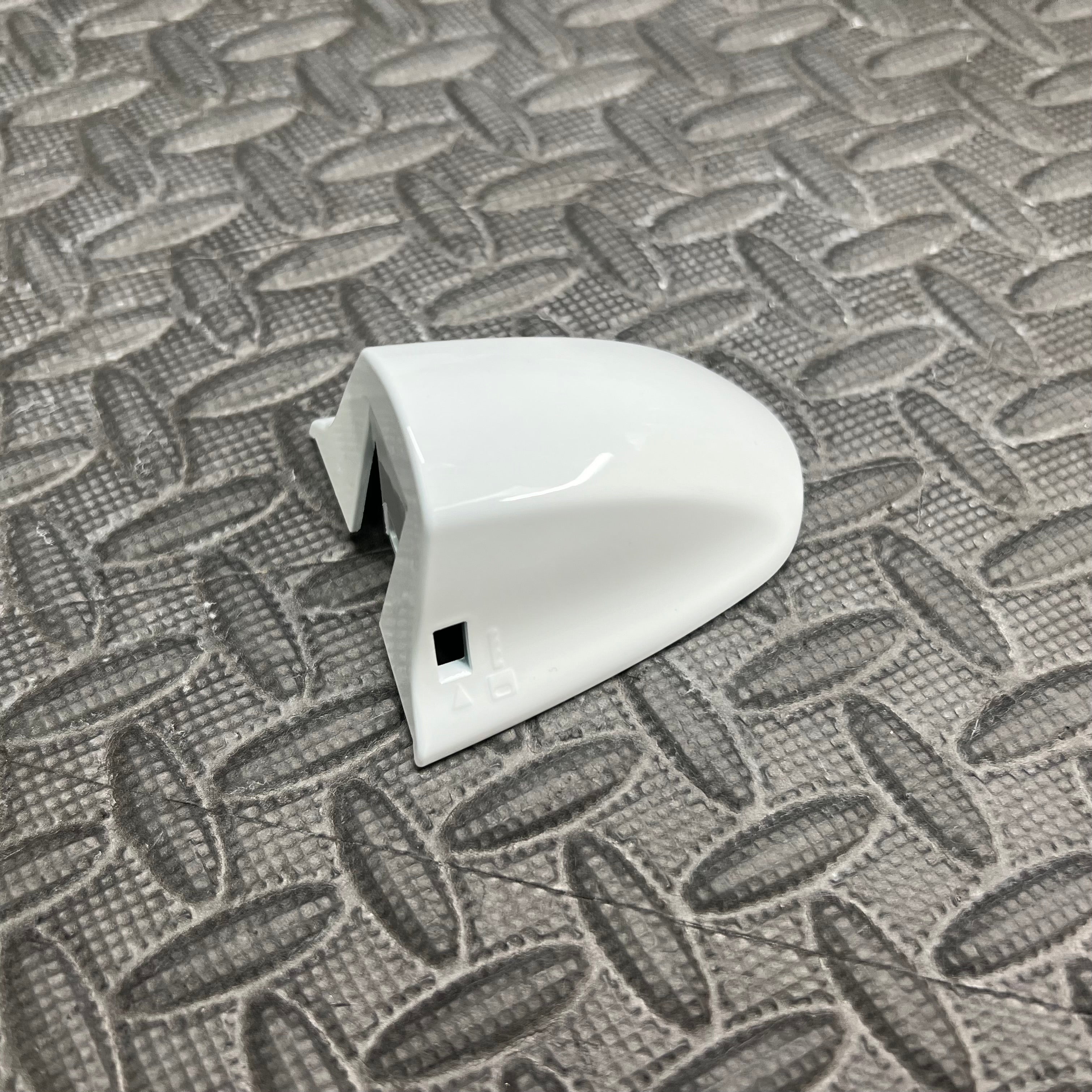 Standard Door Handle Lock Cover Mk8/8.5 Fiesta / Mk2 Puma - Painted Frozen White