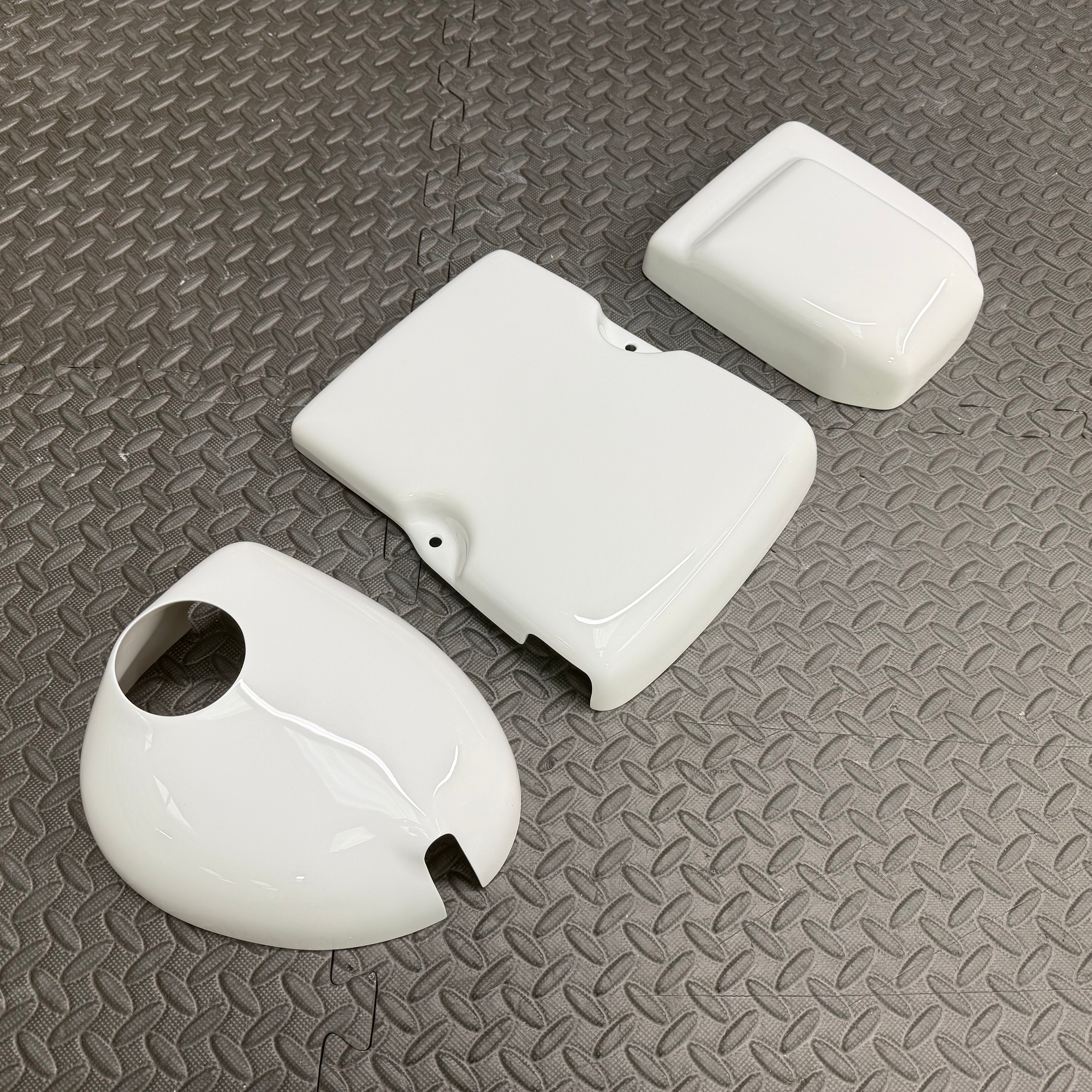 Engine Bay Dress Up Kit - Mk8/8.5 Fiesta / Mk2/2.5 Puma - Painted Frozen White