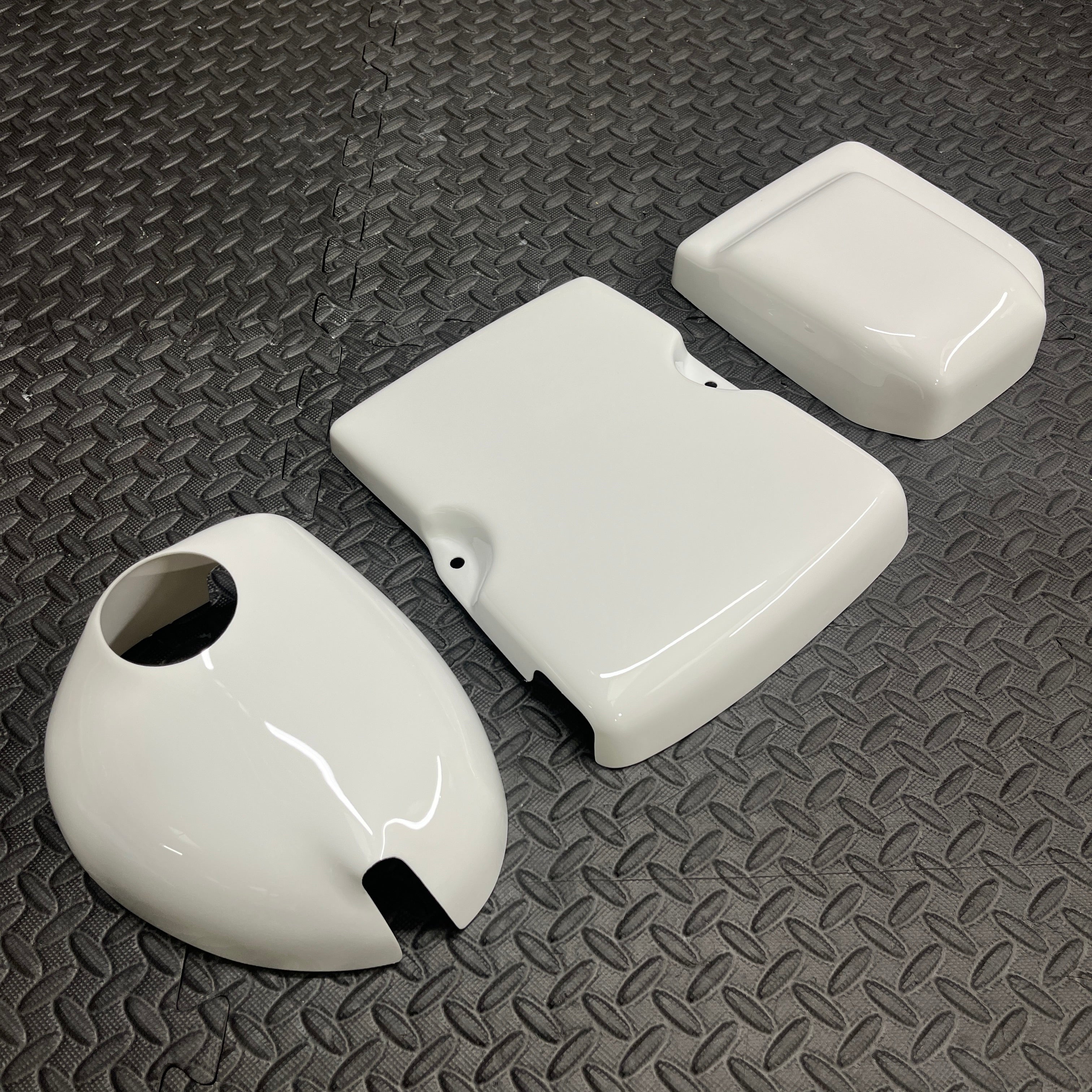 Proform Engine Bay Dress Up Kit - Mk8/8.5 Fiesta & Mk2/2.5 Puma - Gloss White Plastic