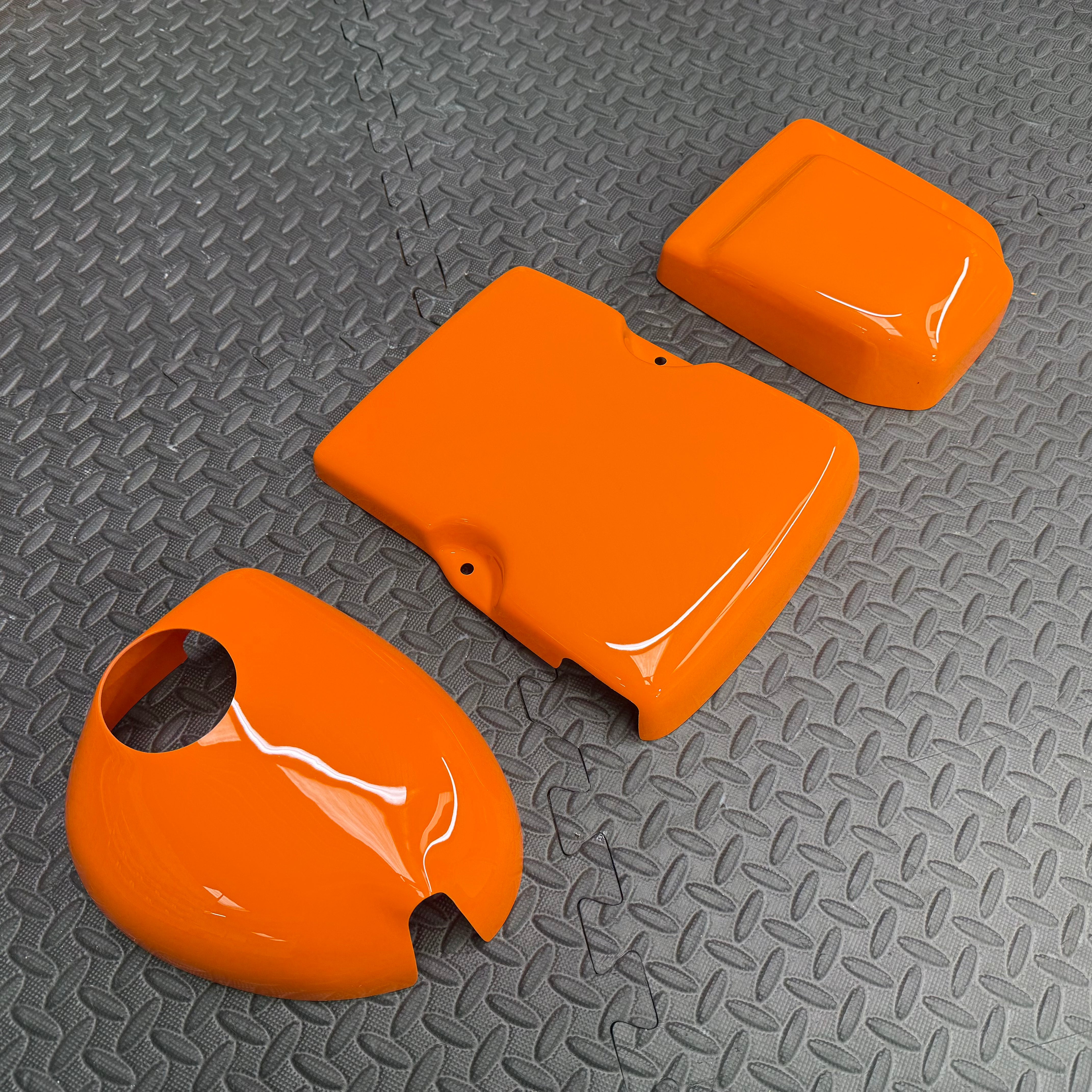 Proform Engine Bay Dress Up Kit - Mk8/8.5 Fiesta & Mk2/2.5 Puma - Gloss Orange Plastic