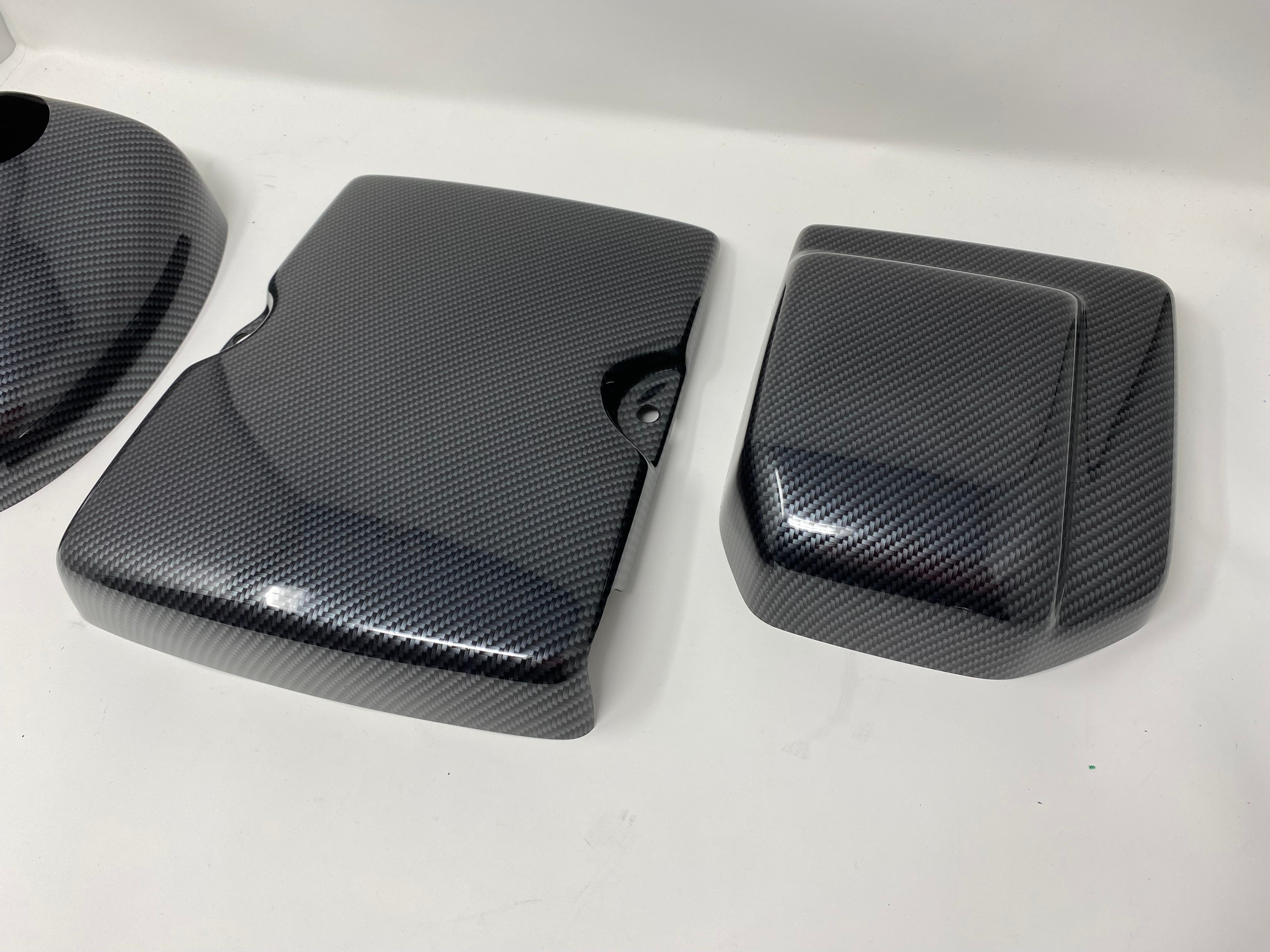 Proform Engine Bay Dress Up Kit - Mk8/8.5 Fiesta & Mk2/2.5 Puma - Deluxe Carbon Fibre Effect Plastic