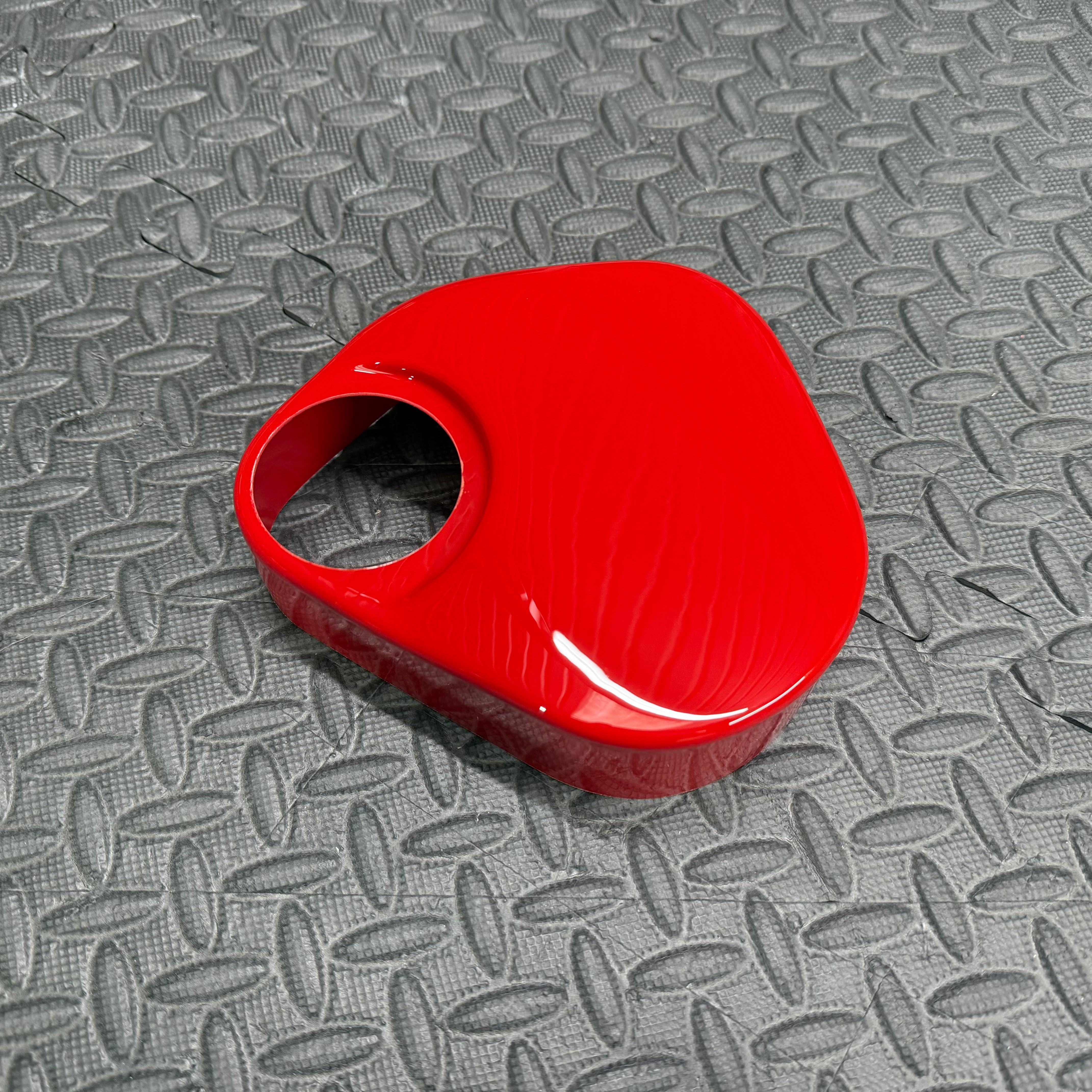 Mustang (6th Generation) Proform Brake Reservoir Cover Gloss Red Plastic