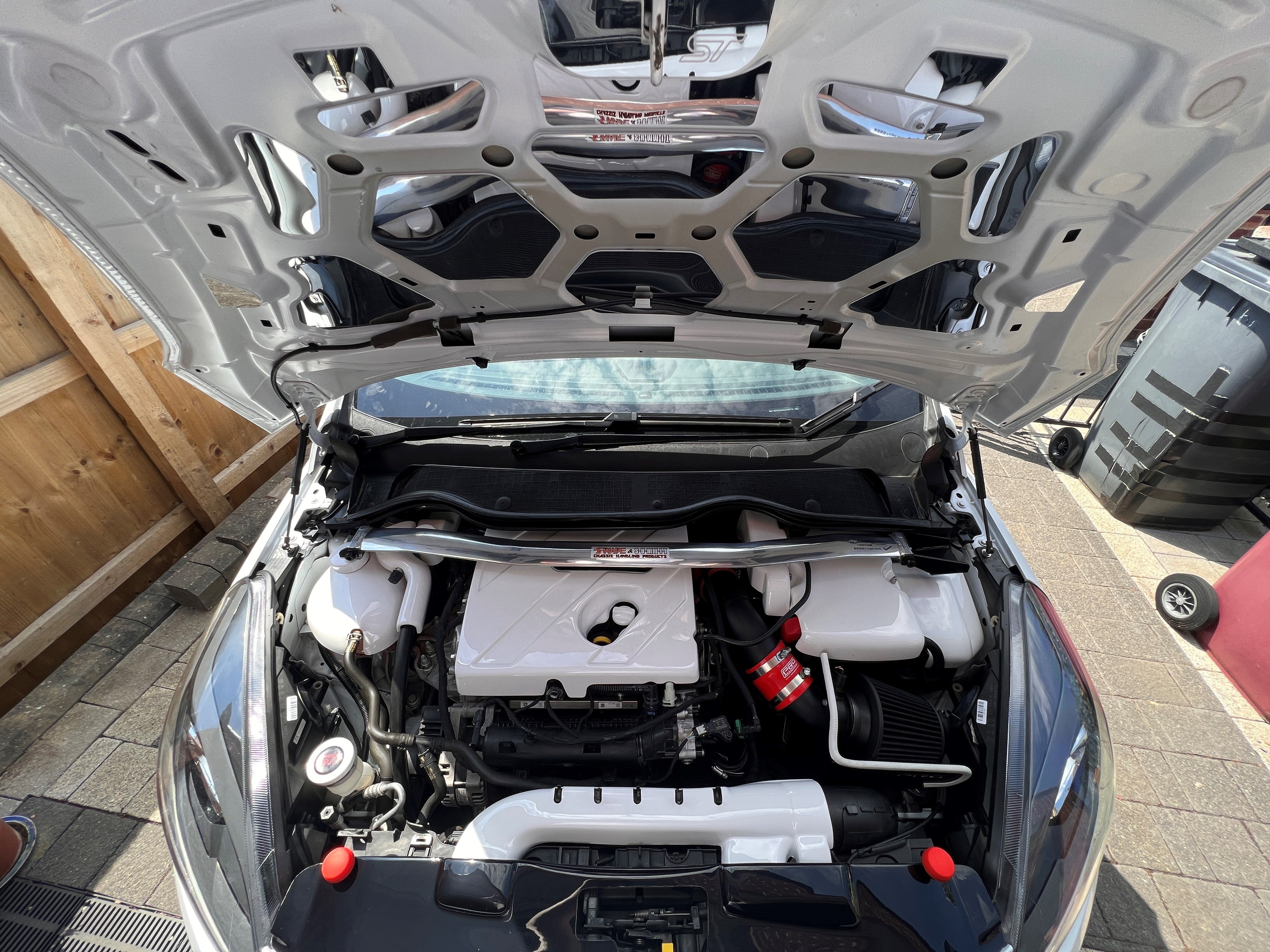 Proform Engine Bay Dress Up Kit - Mk8/8.5 Fiesta & Mk2/2.5 Puma - Gloss  White Plastic