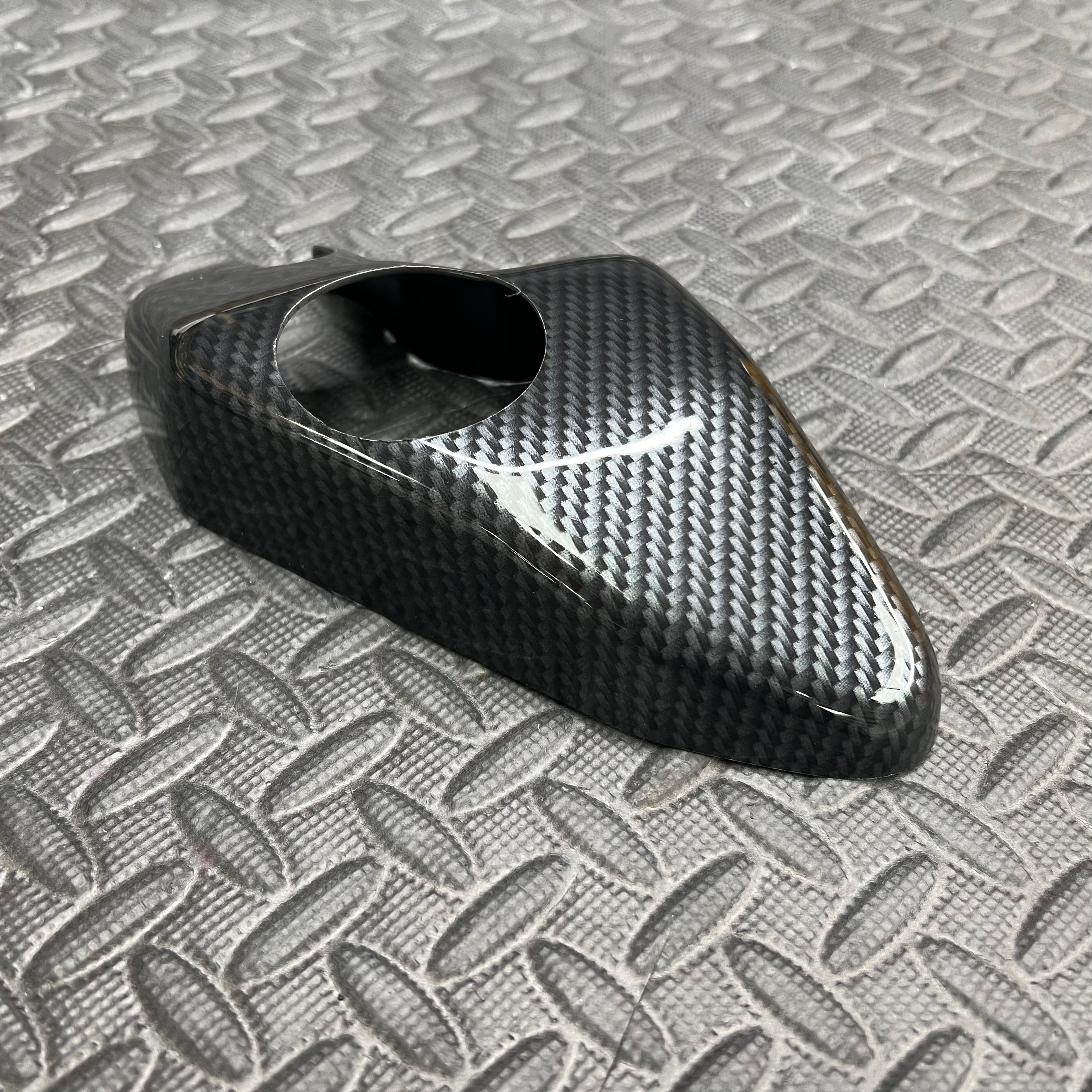 Proform Power Steering Reservoir Cover - Mk6 Ford Fiesta ST150 - Deluxe Carbon Fibre Effect Plastic