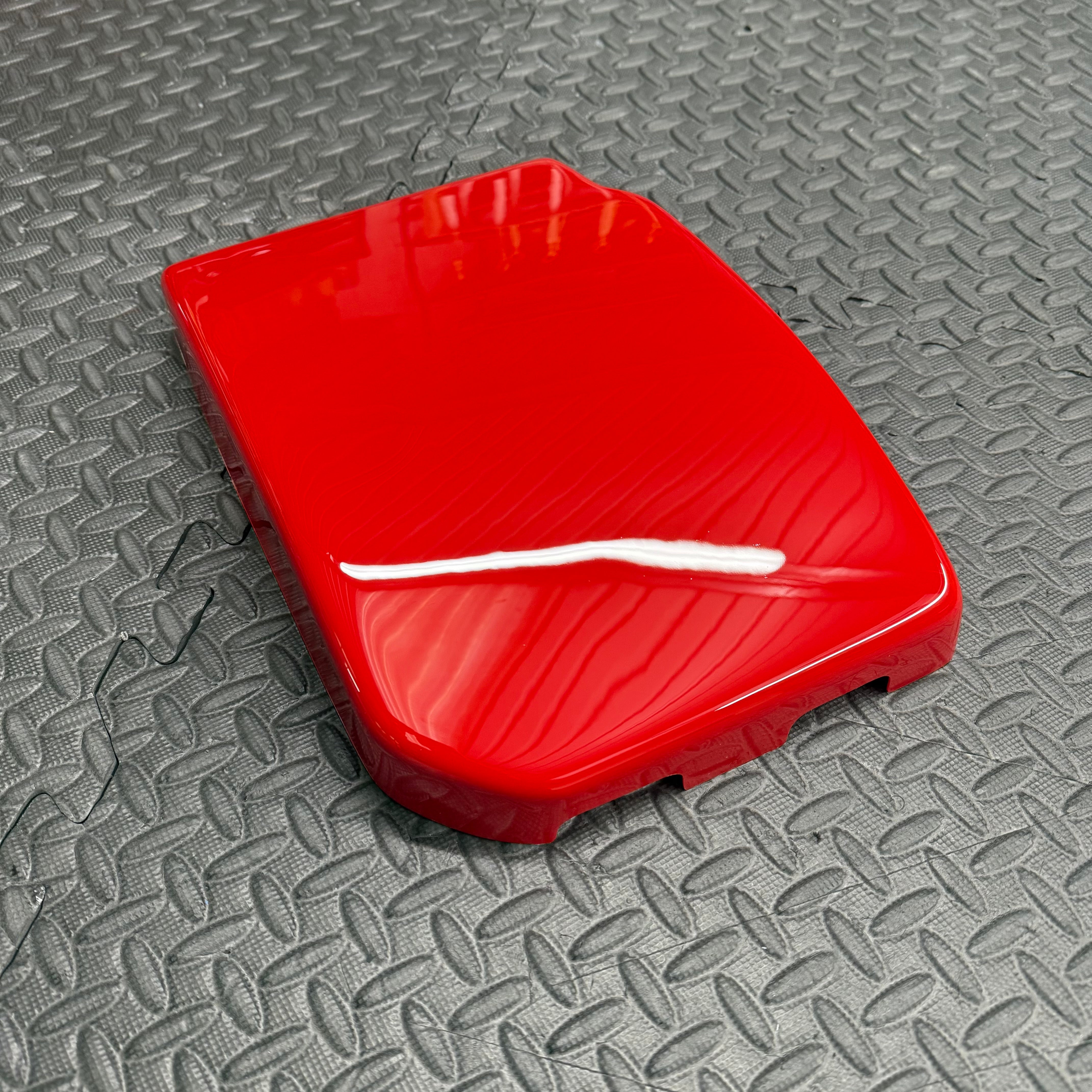 Proform Battery Cover - Vauxhall/Opel Corsa E inc VXR OPC - Gloss Red Plastic
