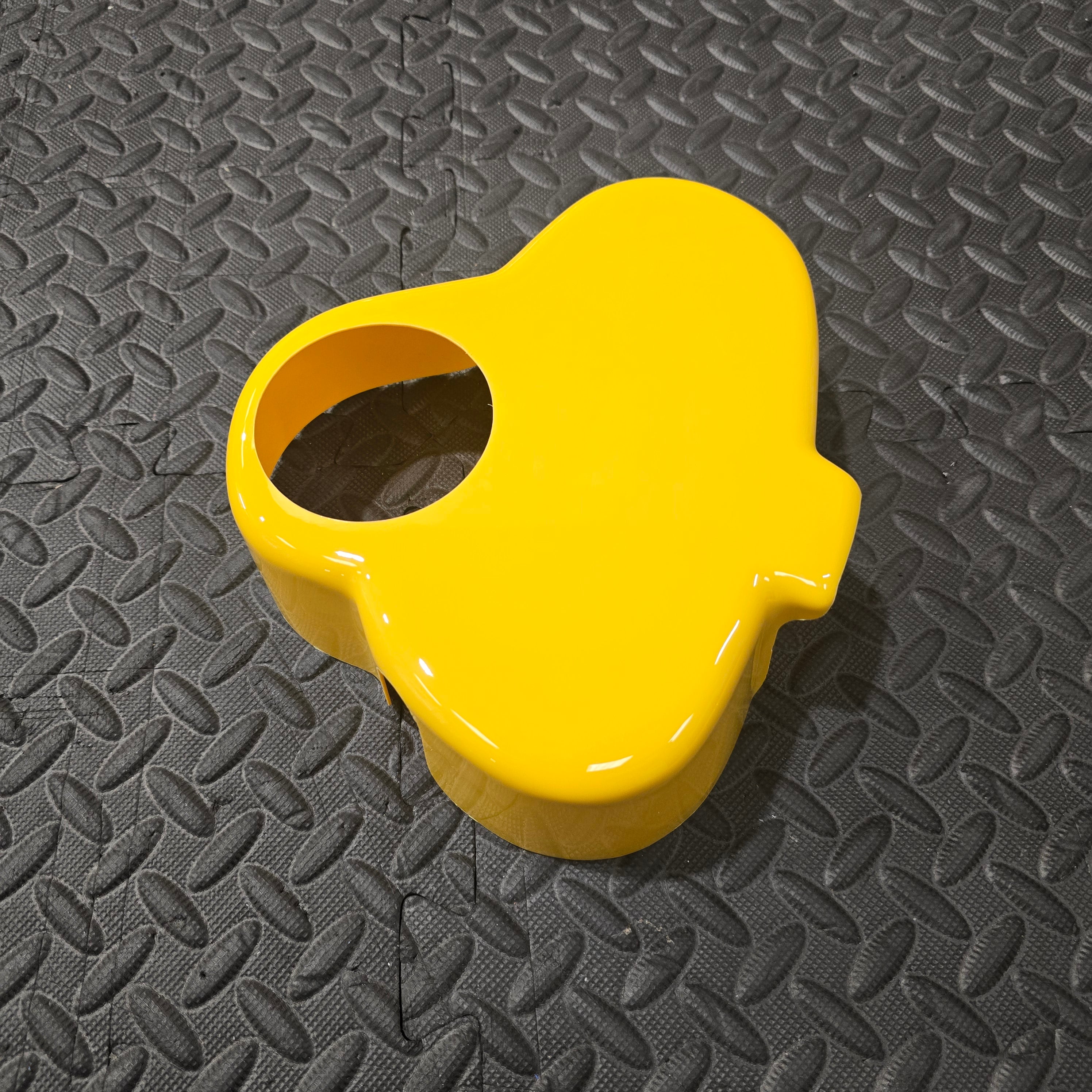 Proform Coolant Tank Cover - Vauxhall/Opel Corsa D (Inc VXR) - Gloss  Yellow Plastic