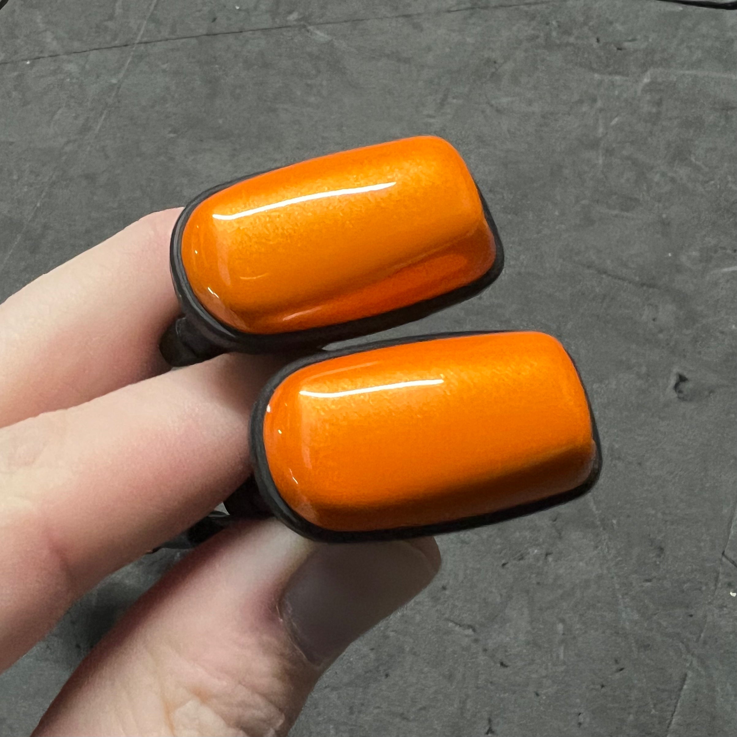 Genuine Ford Heated 'Mist' Washer Jets - Painted Eletric Orange