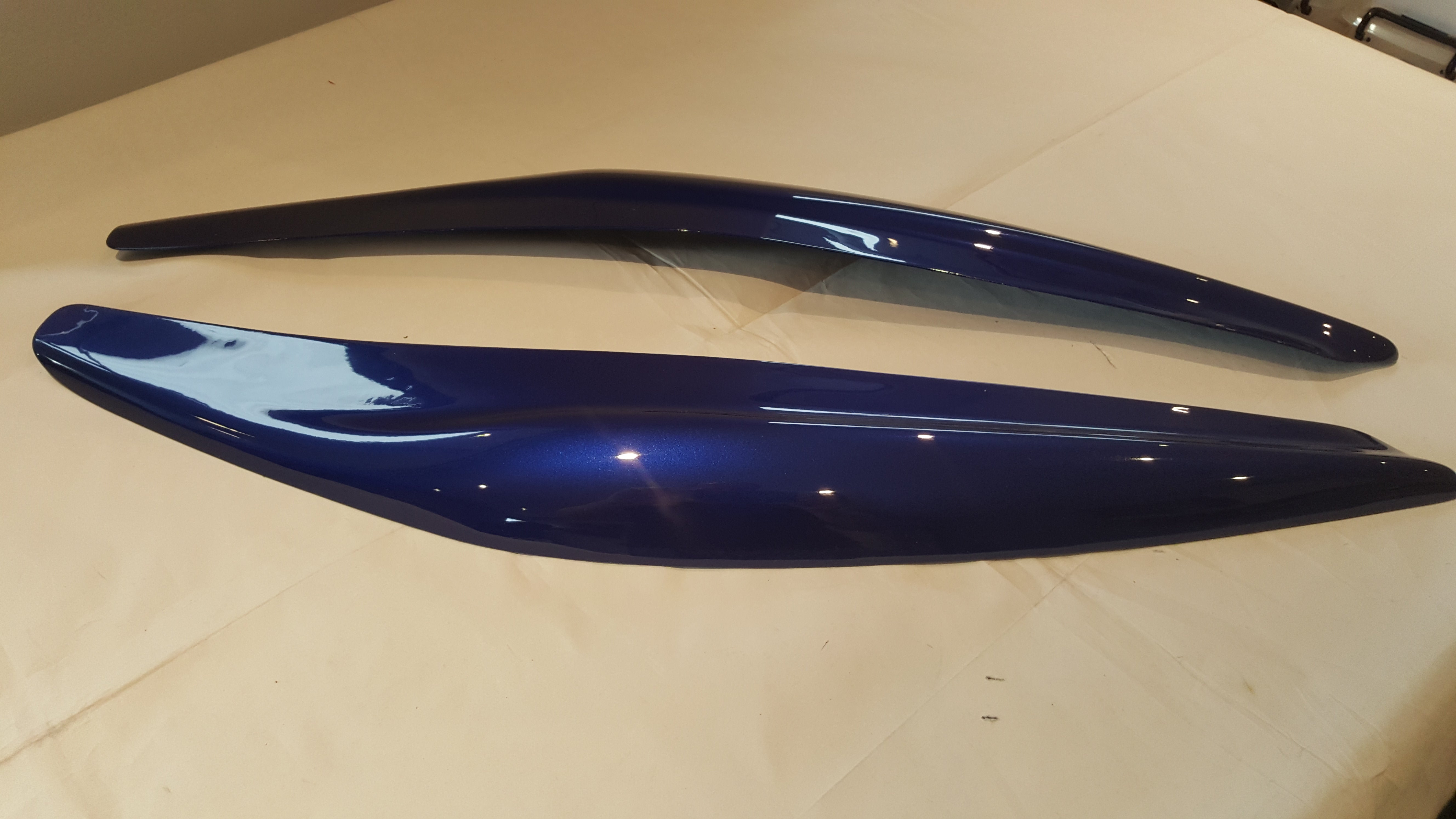 Headlight "Eyebrow" Painting Service (Customer Supplied Parts)