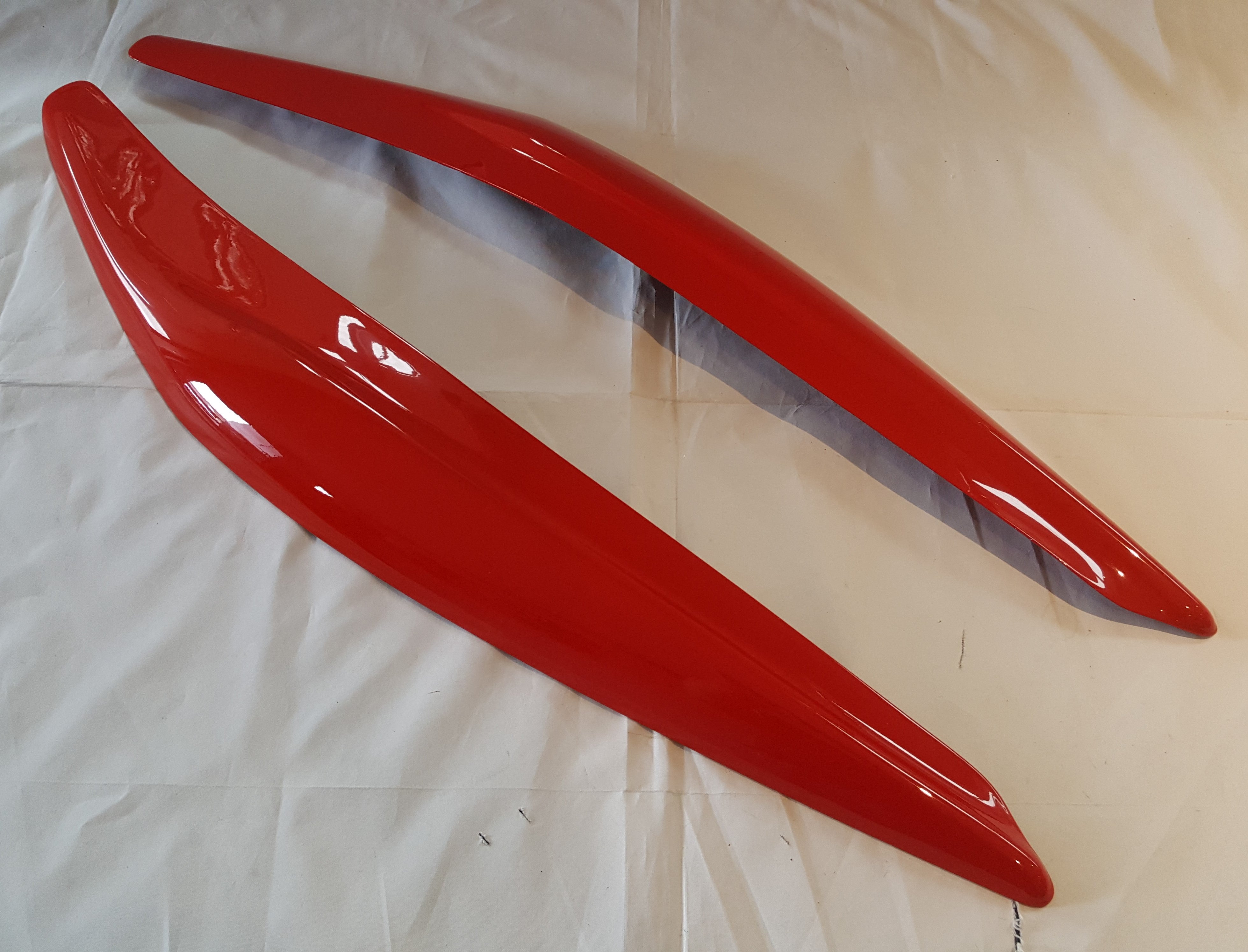 Headlight "Eyebrow" Painting Service (Customer Supplied Parts)