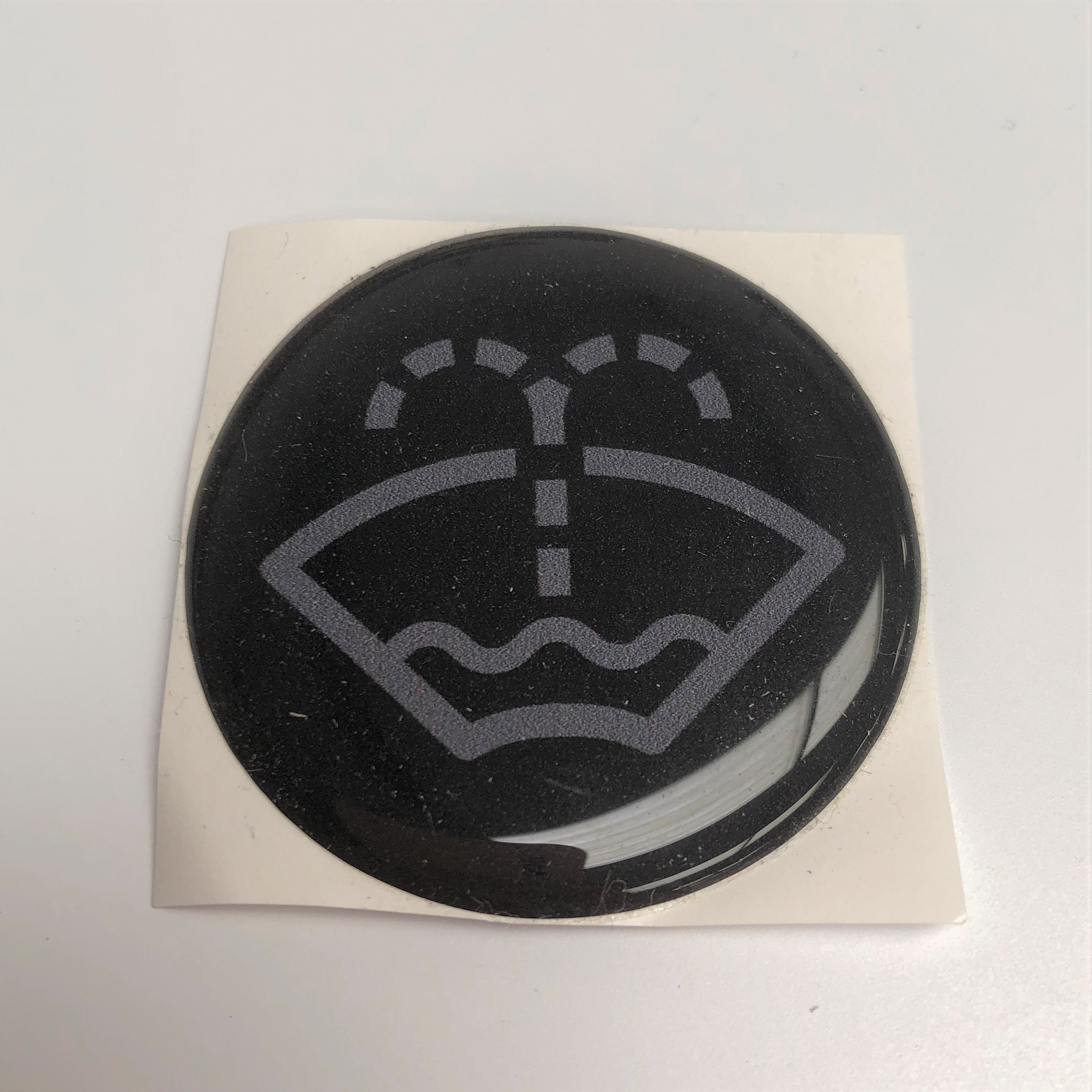 Washer Logo Circular Gel Badge 43mm
