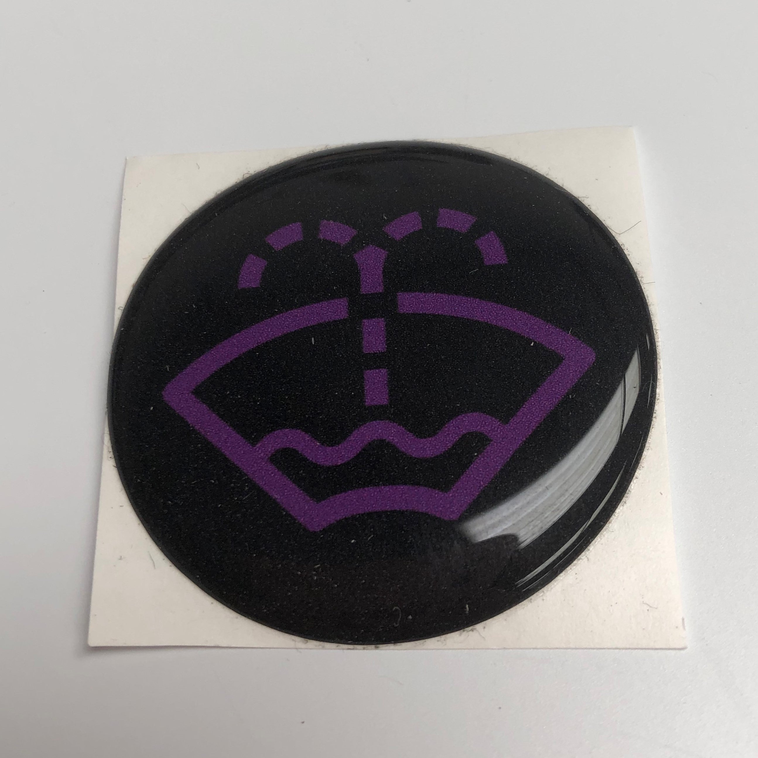 Washer Logo Circular Gel Badge 43mm