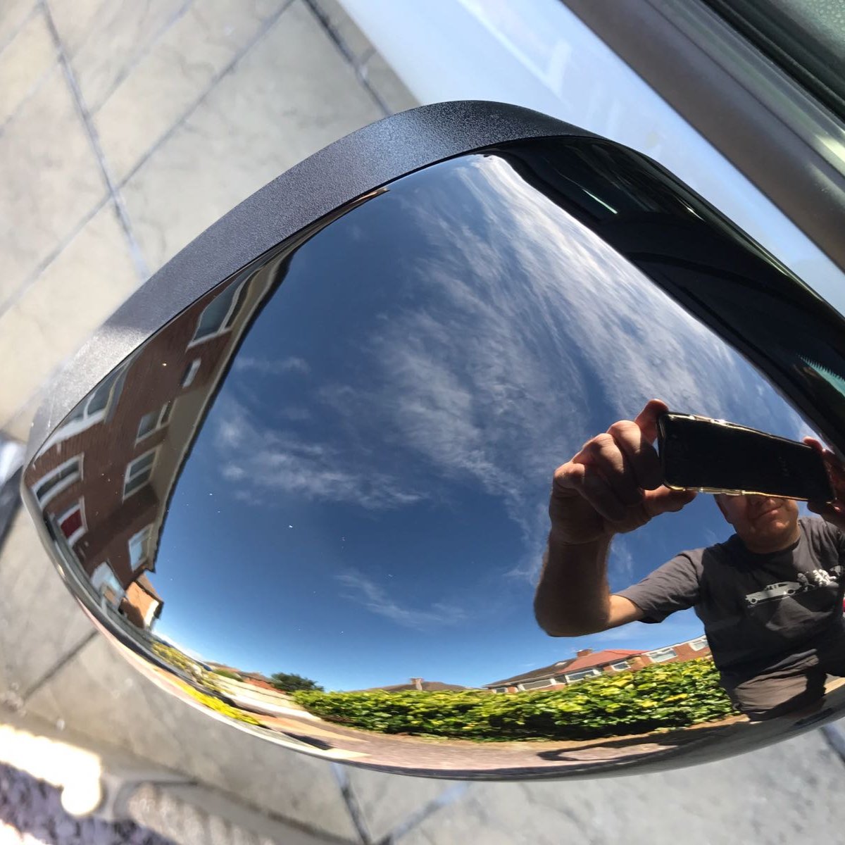 Mirror Caps - Ford Fiesta MK7/7.5 - Painted Gloss Black