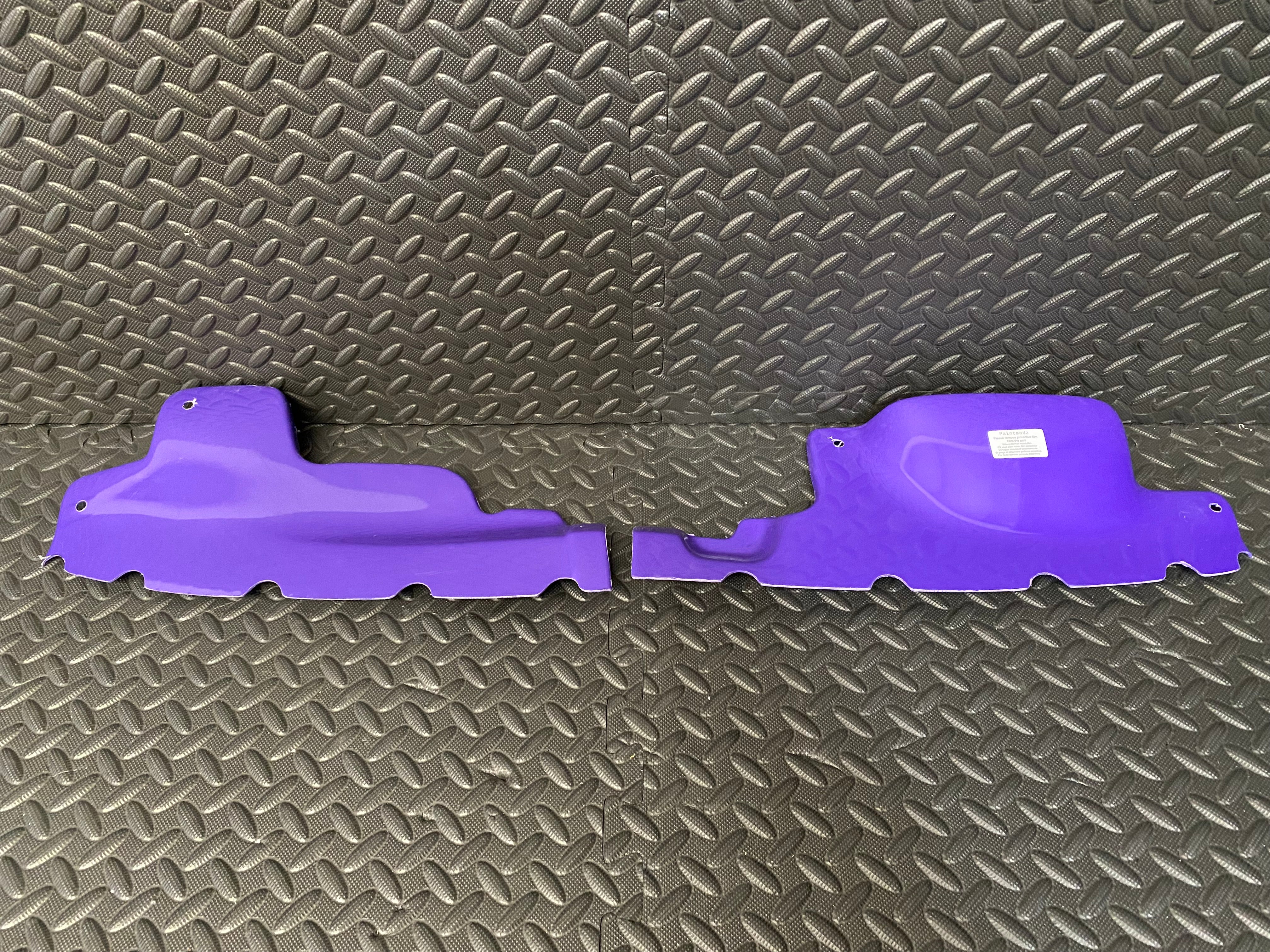 Proform Engine Bay Slam Panel Covers - MK7.5 Fiesta - Gloss Purple Plastic