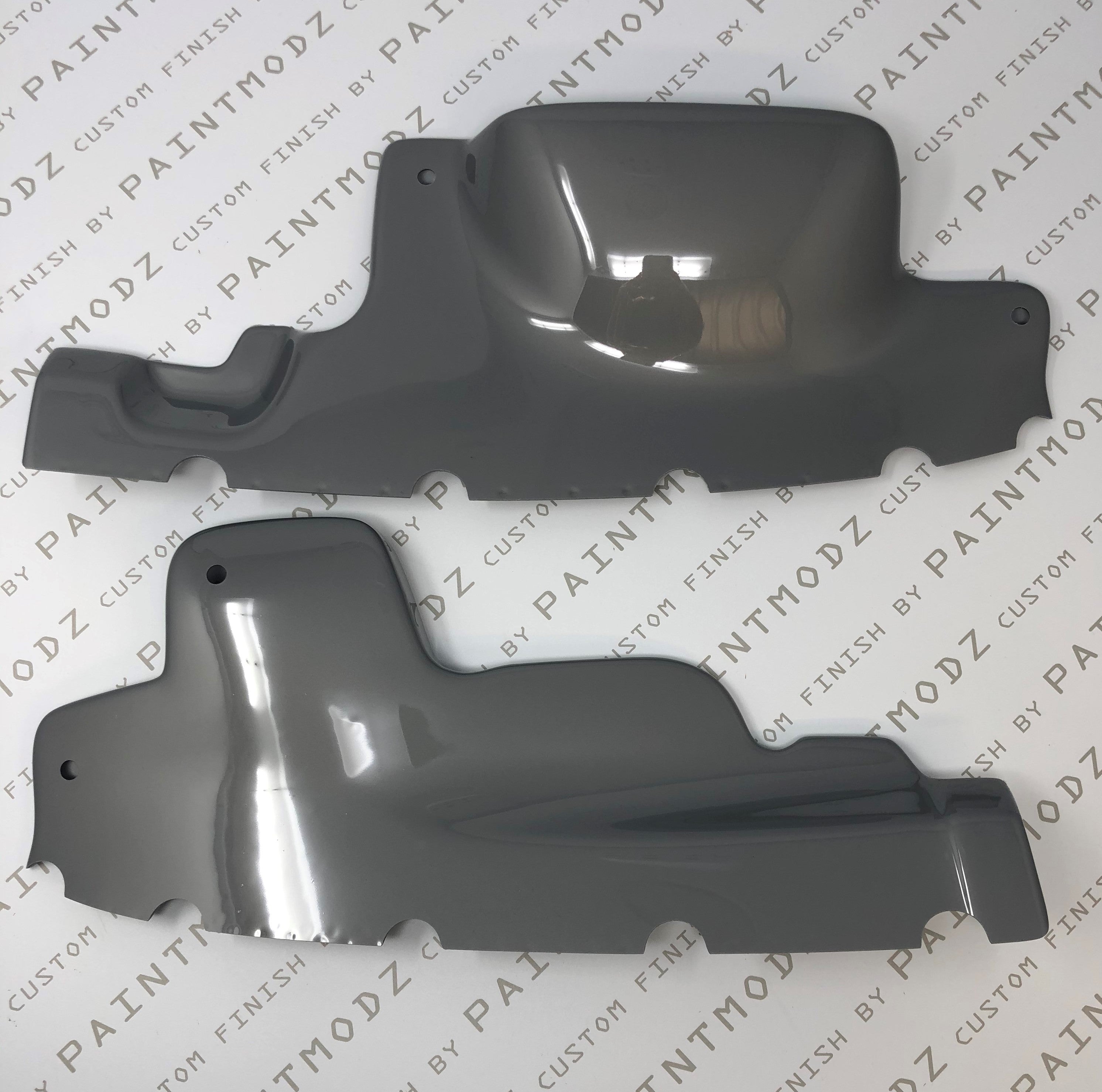 Proform Engine Bay Slam Panel Covers - MK7.5 Fiesta - Gloss Grey Plastic