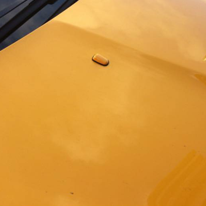 Genuine Ford Heated 'Mist' Washer Jets - Painted Tangerine Scream